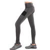 New Women Sport Yoga Leggings Splice Color Stretch Fitness Gym Running Bodycon Casual Pants Trousers Grey