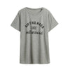 New Fashion Women T-Shirt Top Letter Print O-Neck Short Sleeves Casual Loose Blouse Grey