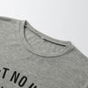 New Fashion Women T-Shirt Top Letter Print O-Neck Short Sleeves Casual Loose Blouse Grey