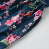New Women Sexy Floral Print Dress Sleeveless Racerback Tunic Maxi Beach Long Loose Dress
