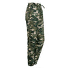 Fashion Women Long Pants Camouflage Print Elastic Waist Casual Camo Trousers Green