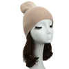 New Unisex Women Men Beanie Hat Solid Color Warm Hip-Hop Knitted Cap