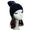 New Unisex Women Men Beanie Hat Solid Color Warm Hip-Hop Knitted Cap
