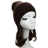 New Unisex Women Men Beanie Hat Solid Color Warm Hip-Hop Knitted Cap