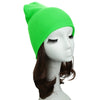 New Unisex Women Men Beanie Hat Solid Color Warm Hip-Hop Knitted Cap