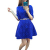 New Fashion Women Belt Bow Clasp Front Stretch Skinny Elastic Belt Bowknot Waist Strap Gold/Silver