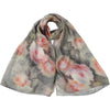 New Women Romantic Chiffon Scarf Floral Print Long Thin Scarves Shawl Pashmina