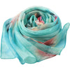 New Women Romantic Chiffon Scarf Floral Print Long Thin Scarves Shawl Pashmina