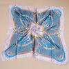 New Fashion Women Square Scarf Contrast Color Print Headband Kerchief Chic Shawl Pashmina