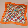 New Fashion Women Square Scarf Contrast Color Print Headband Kerchief Chic Shawl Pashmina