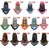 New Fashion Women Square Scarf Contrast Color Print Headband Kerchief Chic Shawl Pashmina