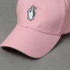 New Fashion Women Men Cap Solid Color Embroidery Pattern Snap Flat Baseball Hip-Pop Cap White/Pink/Black