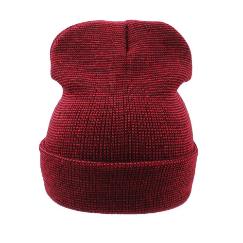 جديد الشتاء للجنسين النساء الرجال قبعة صغيرة الصلبة الدافئة الهيب هوب بارد محبوك قبعة أغطية الرأس