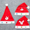 Kid Adult Cheer Christmas Hat Children Santa Claus Reindeer Snowman Cute Cap Party Festival Decoration