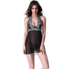 امرأة مثيرة شباك الدانتيل الشبكة babydoll عارية الذروة الخصر G-String Chemise Dress ملابس النوم الملابس الداخلية