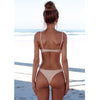 New Sexy Women Bikini Set Swimsuit Push Up Padded Bra High Cut Bottoms Swimwear Bathing Suits