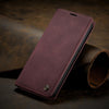 حافظة هاتف محمول من الجلد الطبيعي H1104 لهاتف iPhone 12/13 Pro Max