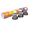 12PCS Black Badminton Goose Feather Cork Shuttlecocks Outdoor Sports Accessories