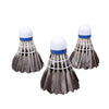 12PCS Black Badminton Goose Feather Cork Shuttlecocks Outdoor Sports Accessories