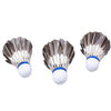12PCS Black Badminton Goose Feather Cork Shuttlecocks Outdoor Sports Accessories