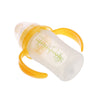160ml Silicone Milk Feeding Bottle Nipple with Handle for Baby Infant