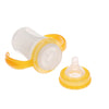 160ml Silicone Milk Feeding Bottle Nipple with Handle for Baby Infant