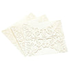 20Pcs Romantic Wedding Party Invitation Card Delicate Carved Pattern