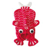 Soft Lovely Pet Dog Puppy Clothes Coat Lovely Red Goldfish Costume for Spring Autumn M
