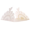 20Pcs Romantic Wedding Party Invitation Card Delicate Carved Pattern Banquet Decoration