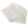 20Pcs Romantic Wedding Party Invitation Card Delicate Carved Pattern Banquet Decoration