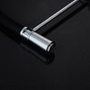 Homgeek Elegant High-quality Single Handle Hole Kitchen Faucet Swivel Spout Pull Out Sprayer Brass Chromed Polished Deck Mount Basin Mixer Tap with Black Hose