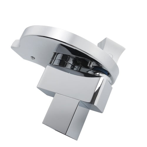 Homgeek Unique Elegant Modern Style High Quality Thermochromic LED Solid Brass Waterfall Bathroom Basin Faucet Mixer Tap Chrome Home Hotel