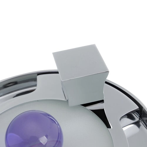 Homgeek Unique Elegant Modern Style High Quality Thermochromic LED Solid Brass Waterfall Bathroom Basin Faucet Mixer Tap Chrome Home Hotel