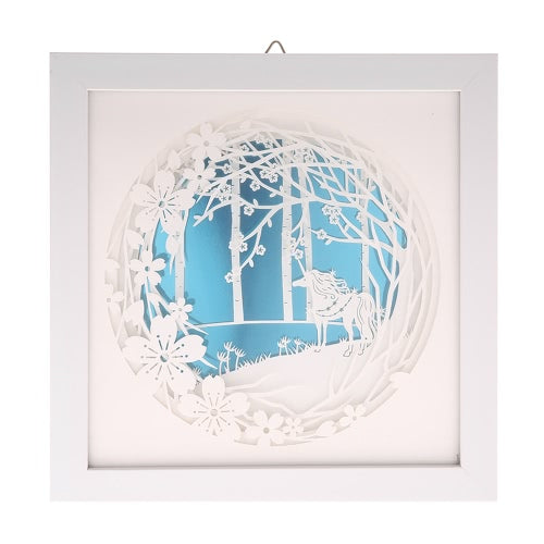 لوحة زخرفية ثلاثية الأبعاد الحديثة مع إطار ورق دقيق للنقش جدار جدار غرفة المعيشة ديكور ديكور 24*24 سم