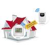 Multi-functional Wireless Weather Station Clock LCD Digital Indoor Outdoor Thermometer Hygrometer Calendar Alarm Moon Phase Display