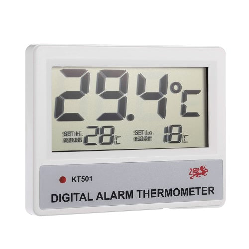 LCD الرقمية حوض للأسماك ميزان الحرارة مقياس حرارة الماء درجة مئوية/درجة فهرنهايت إنذار درجة حرارة عالية/منخفضة