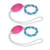 2pcs Chew Toy Rubber Tire with Grenade with Rope Fetch and Tug Rope Interactive IQ Pet Dog Toy Dog Teeth Cleaning Chew Toy Non-Toxic Safe Entertained Toy for Dogs Cats