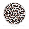 150cm Diameter Round Colorful Beach Towel Tapestry Mat Picnic Blanket Beach Shawl with Fringe Tassels  for Holiday Travel