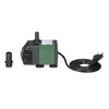 1500L/H 25W Submersible Water Pump for Aquarium Tabletop Fountains Pond Water Gardens and Hydroponic Systems with 2 Nozzles AC110V