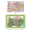 Decdeal DIY Handmade Needlework Cross Stitch Set 67 * 48cm Embroidery Kit 14CT Printed Cross-Stitching Home Decoration