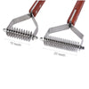 Pet Grooming Comb Deshedding Rake Comb Dematting Tool for Dogs Cats Horses Rabbits 10 Teeth