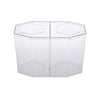 Small Fish Tank Aquarium Betta Box Breeder House with Divider Acrylic Transparent