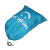 Multi-functional Large Foldable Nylon Laundry Bag Dirty Clothes Storage Bag with Drawstring Closure for Home Laundromat Travel--Blue