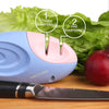 YACOO Fine/Coarse Combination Two Stages Knife Sharpener Pocket Size Fine and Coarse Knife Sharpening Tool