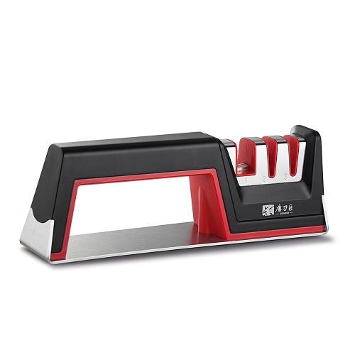 GRINDER Fine/Coarse Combination Three Stages Knife Sharpener Fine and Coarse Knife Sharpening Tool