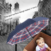 Hands-free Dual Layers Reverse Weatherproof Car Advertising Umbrella Waterproof Inverted   Umbrellas