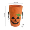 Halloween Felt Fabric Gift Bag Trick or Treat Candy Bag