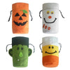 Halloween Felt Fabric Gift Bag Trick or Treat Candy Bag