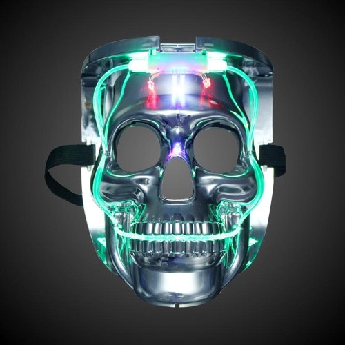 Glowing Grimace Skull Flash Mask
