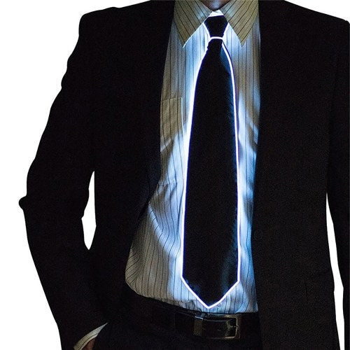 سلك التعادل وامض تأثيري LED التعادل زي ربطة العنق